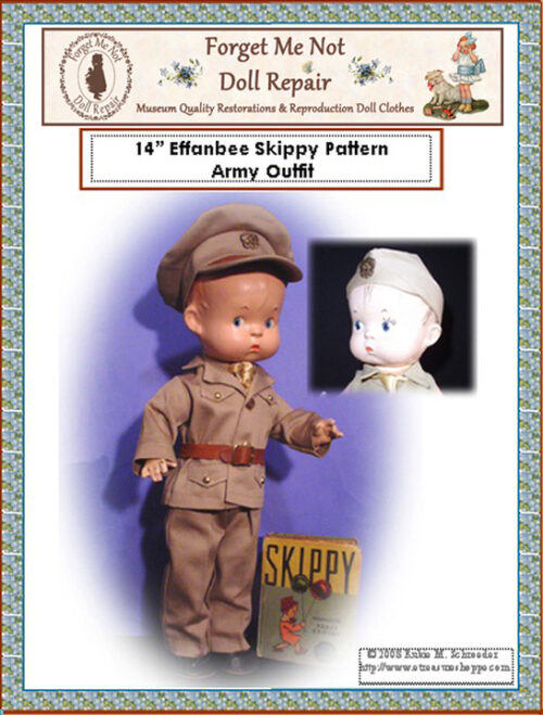 Army Skippy Doll Pattern