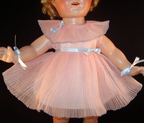 Shirley Temple Doll Pleated Dance Dress