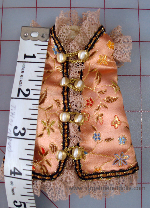 7"Bisque Doll Silk Dress2