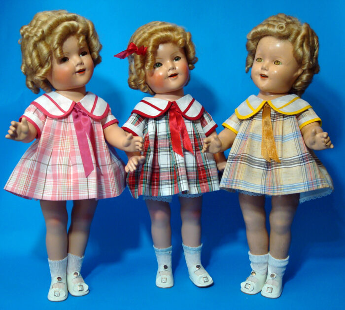 ShirleyTemple Doll Plaid Dress