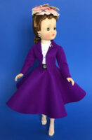 CissyDoll Purple Secretary Outfit