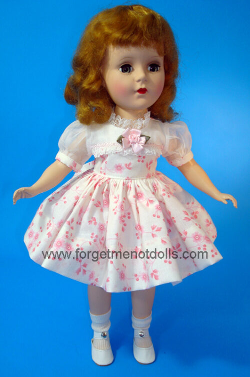 SweetSue OrgandySleeve PinkFloral Dress