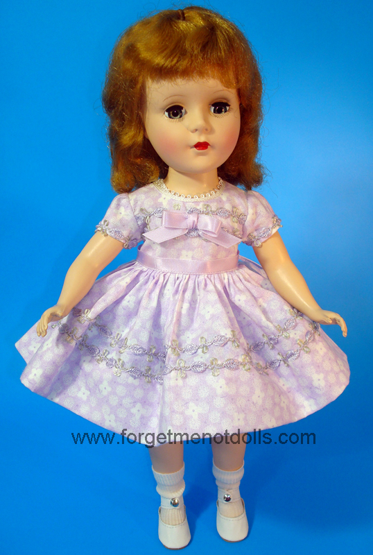 SweetSue FlowerTrim Purple Dress