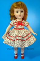 SweetSue FlowerTrim Red Dress