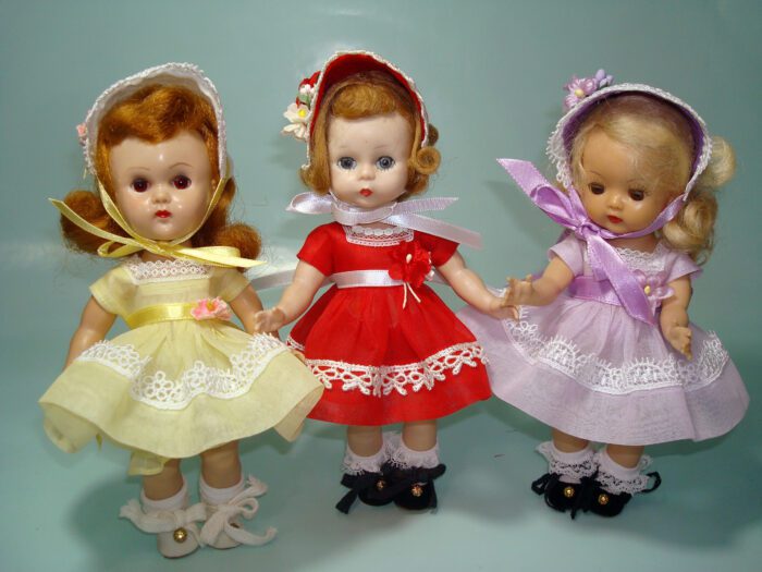 GinnyDoll Organdy Dress PantiesHat
