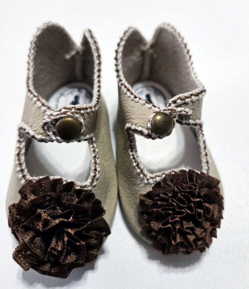 HandStitched LeatherShoes for AntiqueDolls